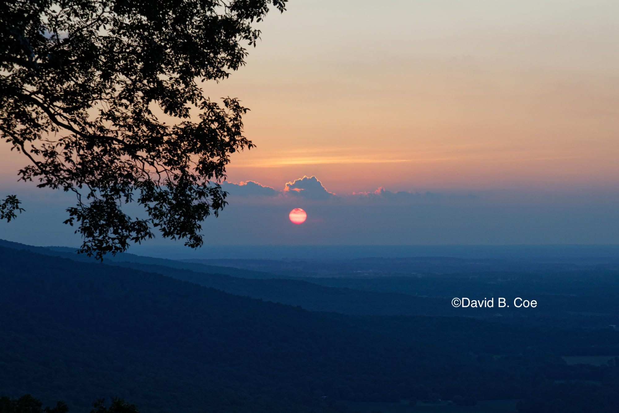 Bluff Sunset, by David B. Coe