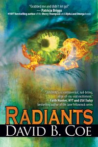 RADIANTS, by David B. Coe (Jacket art by Belle Books)