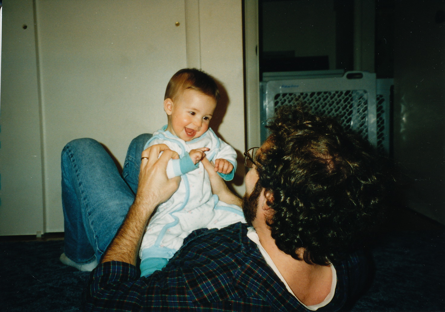 Baby Alex and me